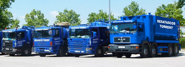 Desatascos con camiones cuba en Valencia